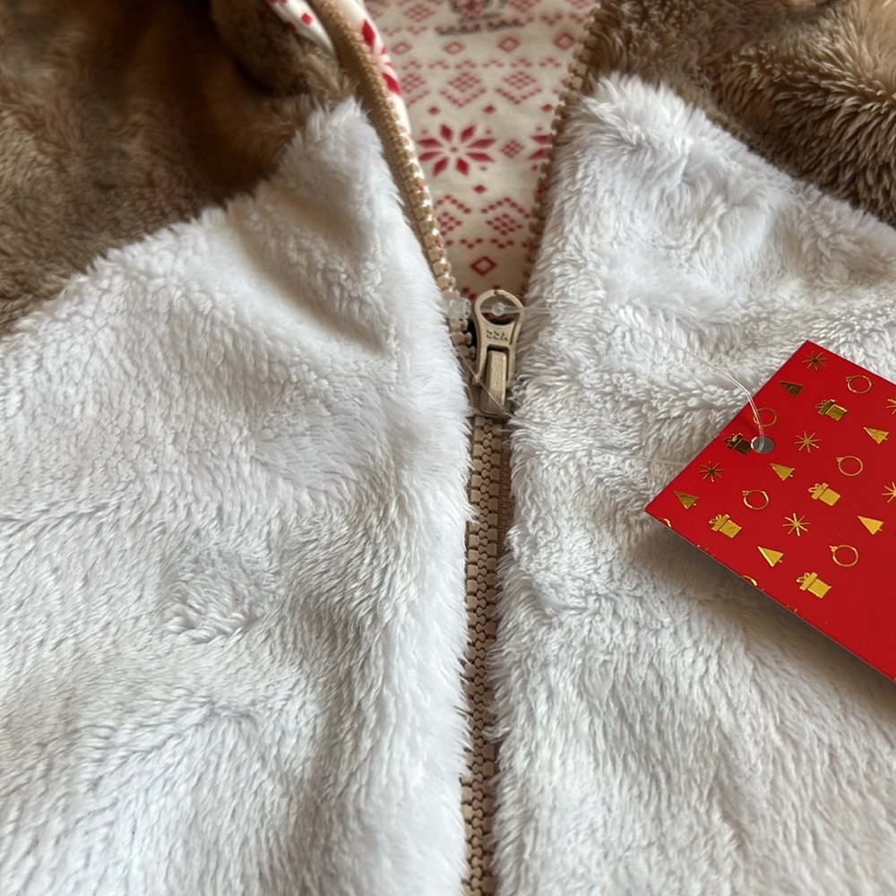 Adorable Rudolph Quilted Coverall - Picture 7 of 10